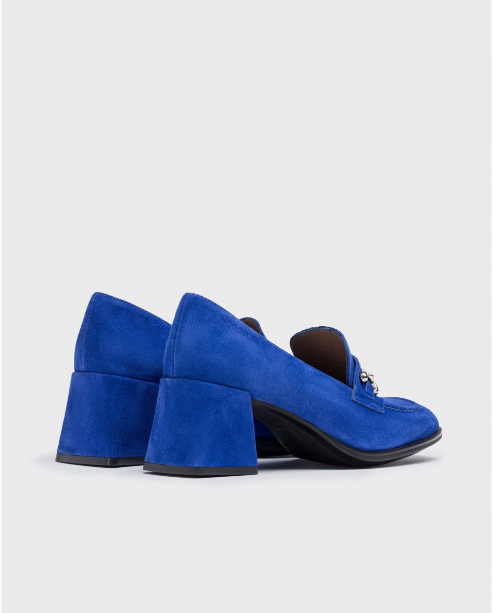 wonders Mocasín CELIA Azul Grandes ahorros