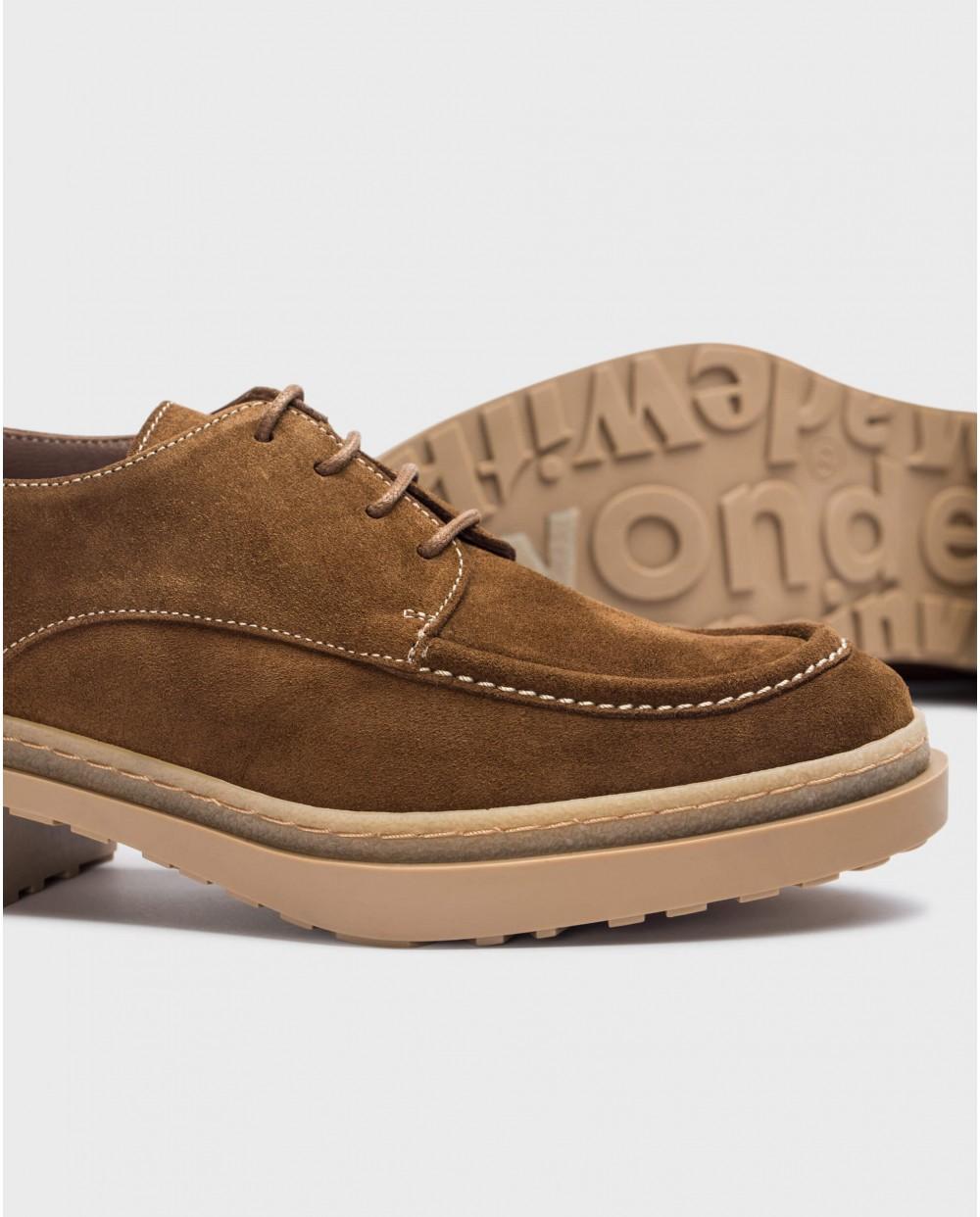 wonders Bluchers BEA Mocha Gran oferta
