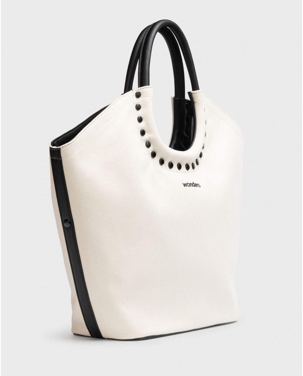 wonders Bolso BAGGY Blanco Rebajas de fábrica