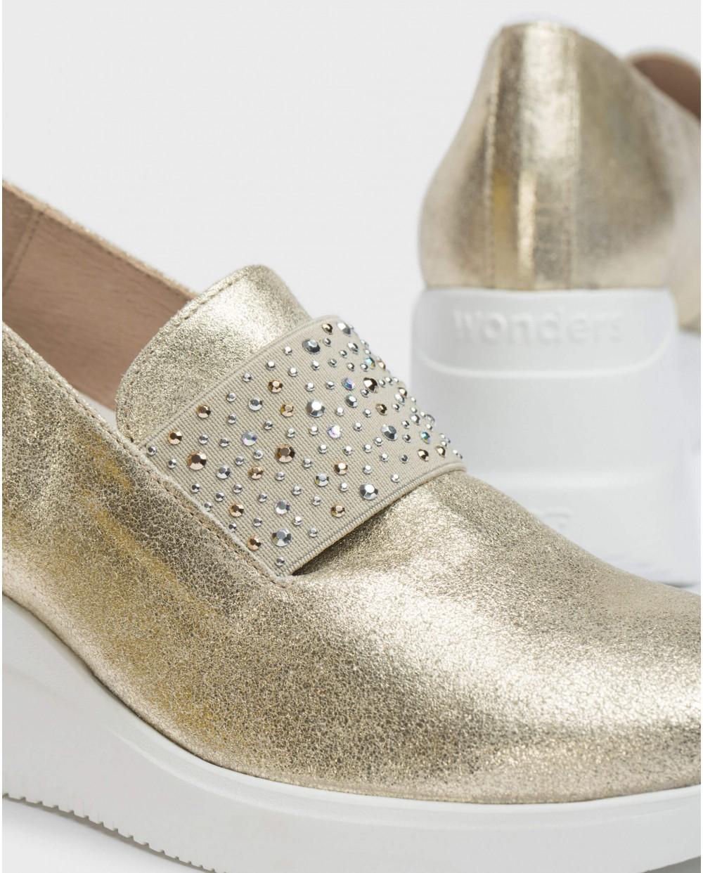 wonders Mocasín BONE Dorado Tienda