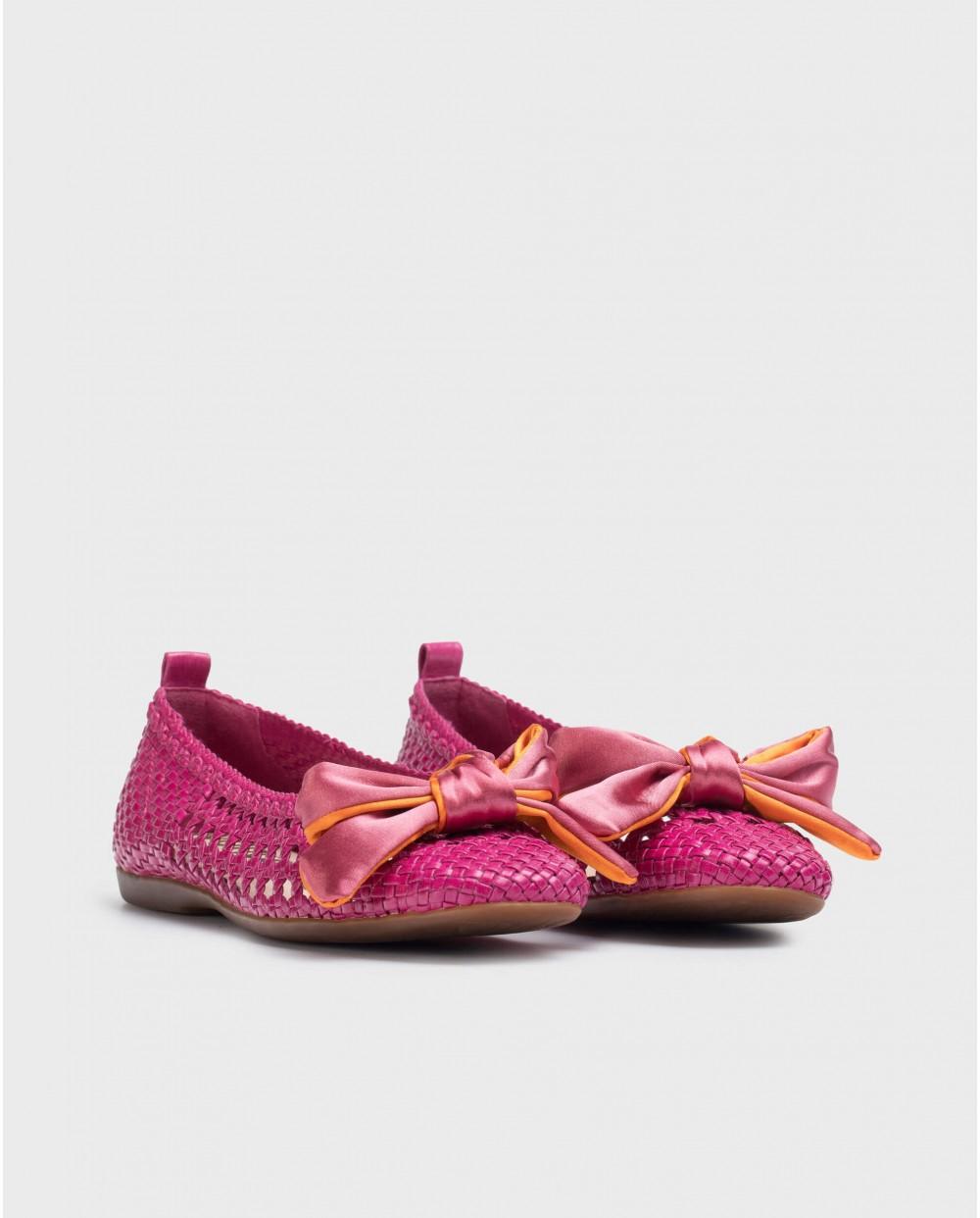 wonders Bailarina BOW Fucsia Envío gratis