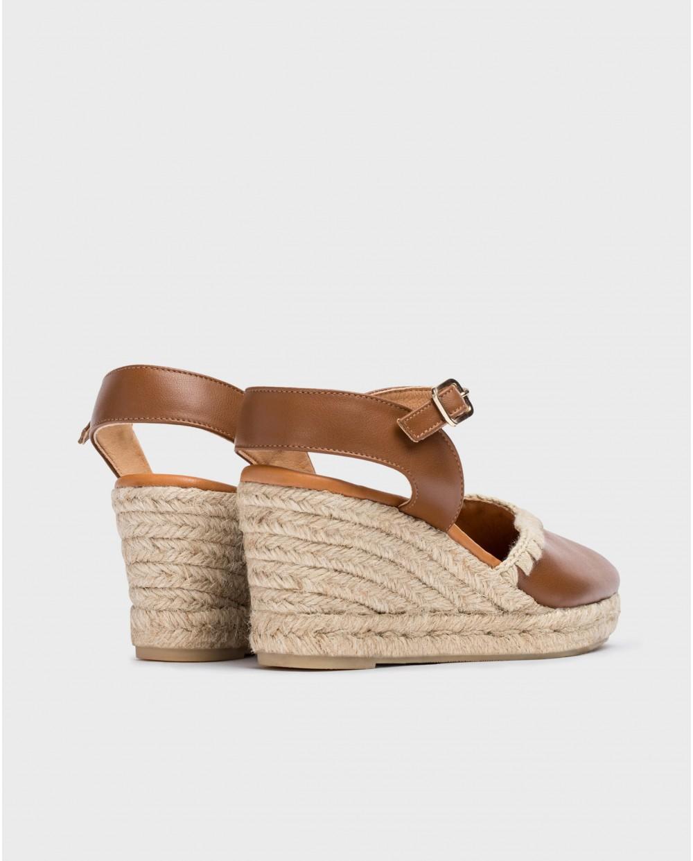 wonders Cuñas MALIBU Marrón Superdescuento