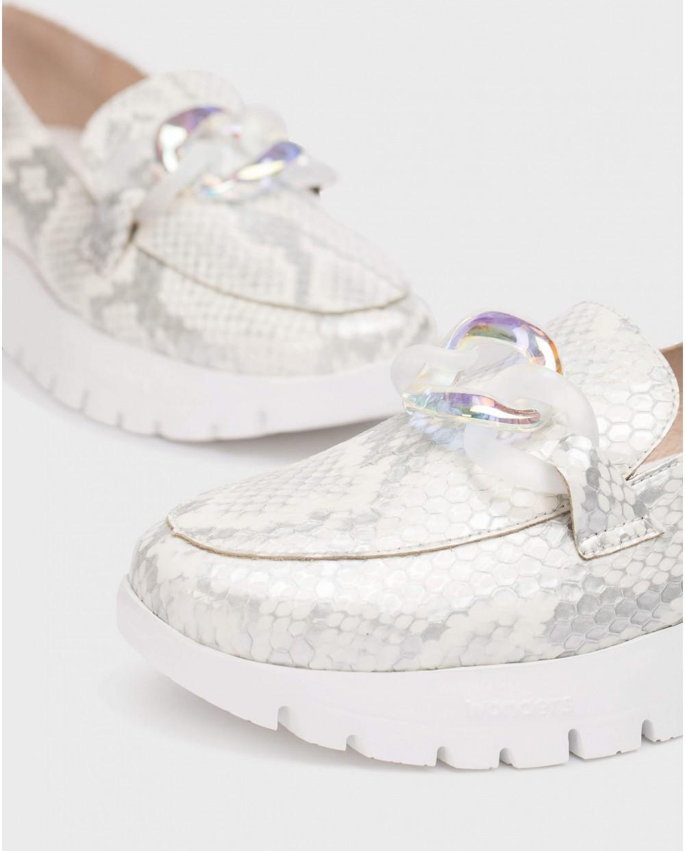 wonders Mocasín ROSE Blanco Limitado a 3 días