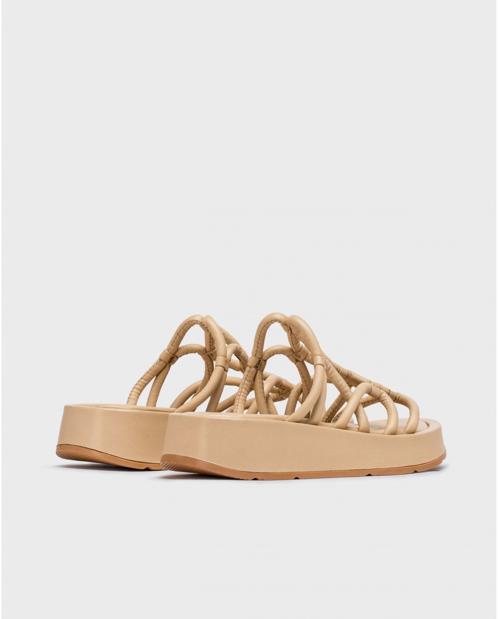 wonders Sandalias cuña ELADIA Beige Ofertas especiales