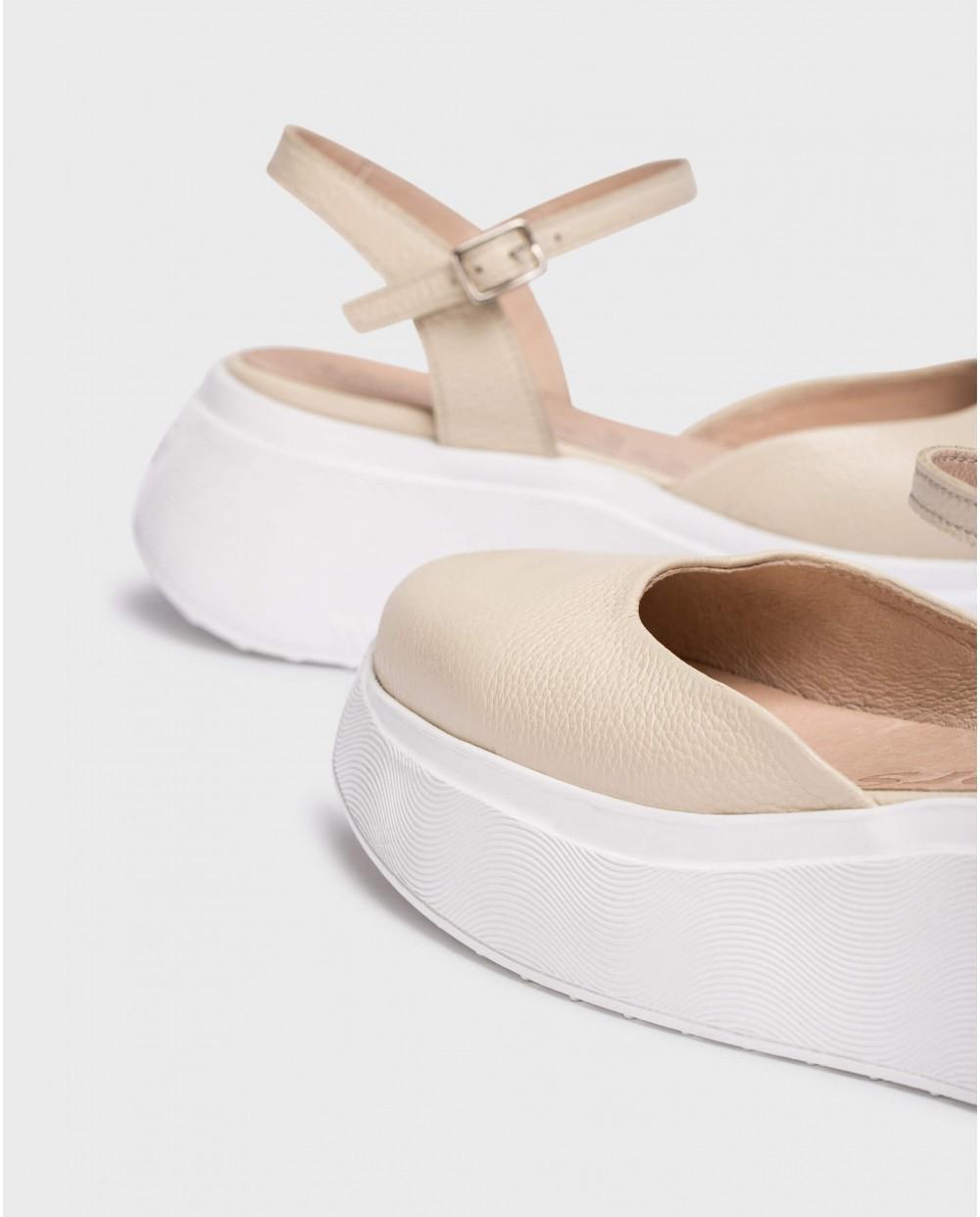 wonders Zapato MANILA Crema Devoluciones gratuitas