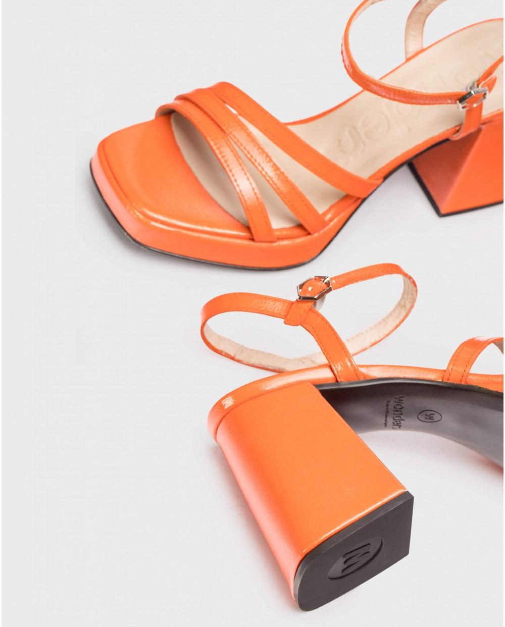 wonders Sandalias LOVE Coral 2025