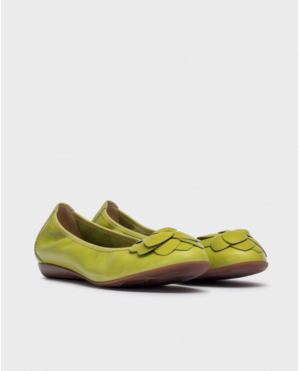 wonders Bailarina PRAGA Verde Venta caliente