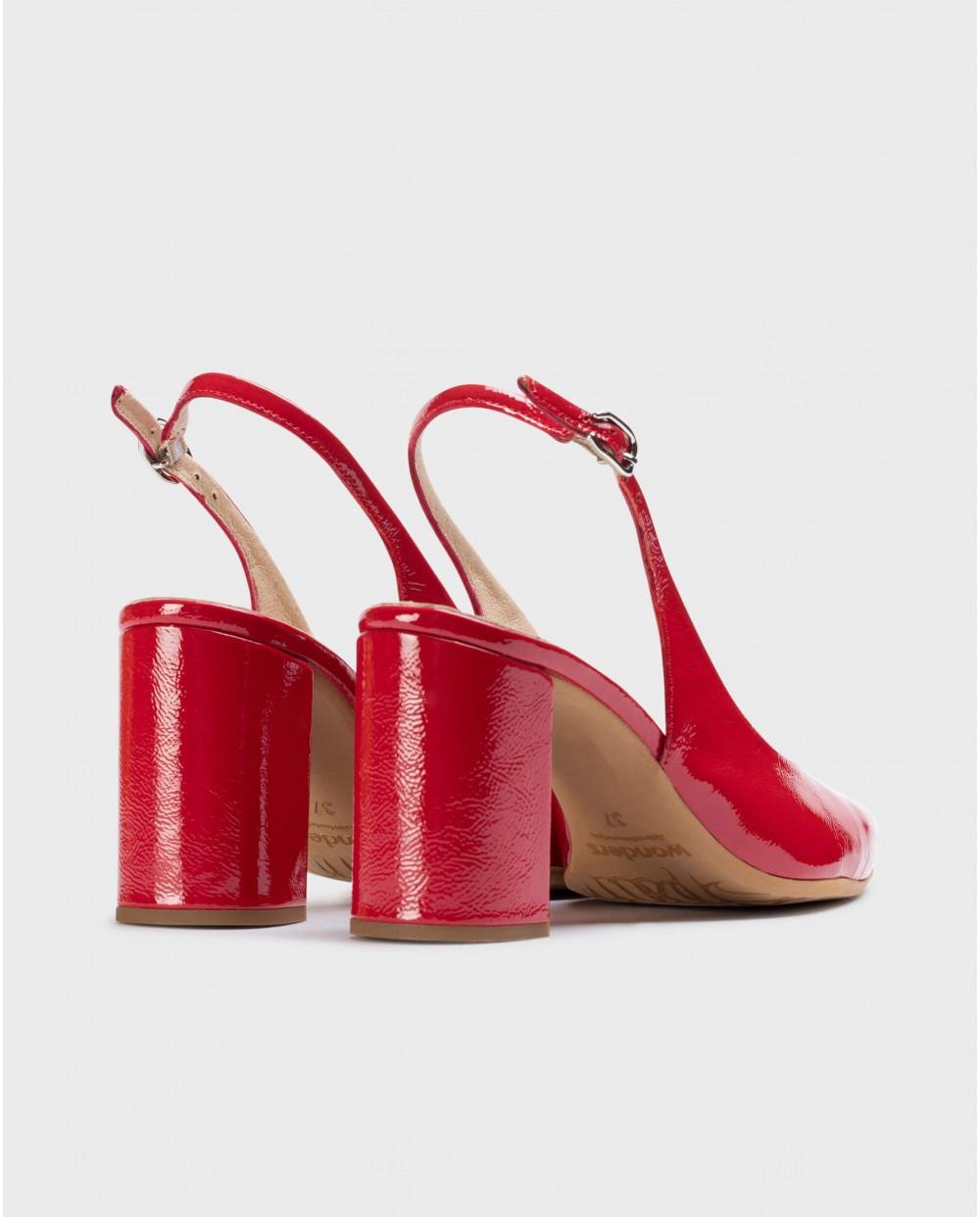 wonders Zapatos de tacón VILMA Rojo Ventas relámpago