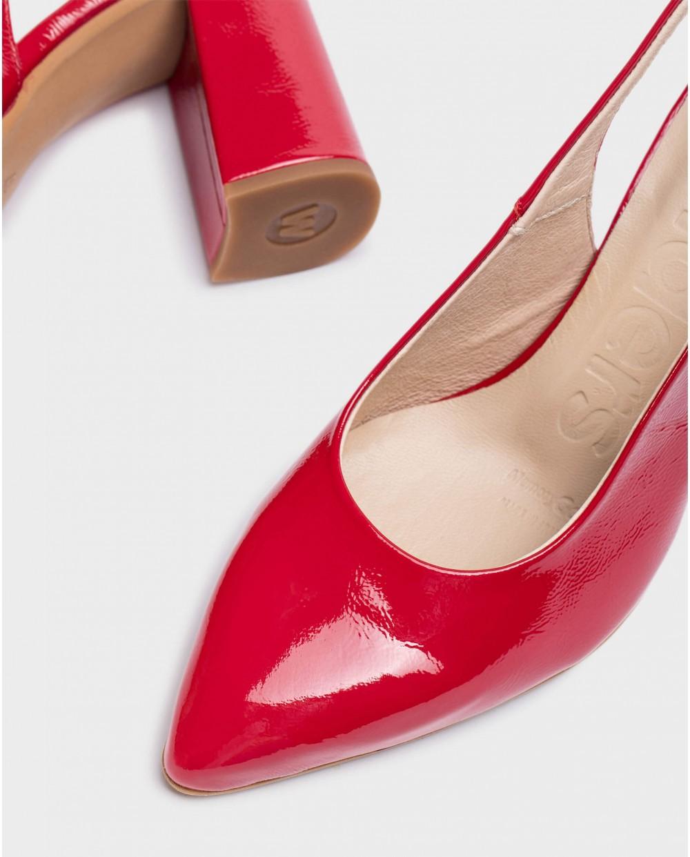 wonders Zapatos de tacón VILMA Rojo Ventas relámpago