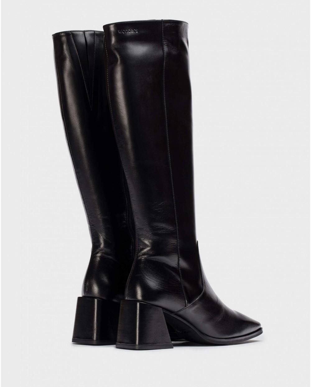 wonders Botas LOVE negro Mejor oferta