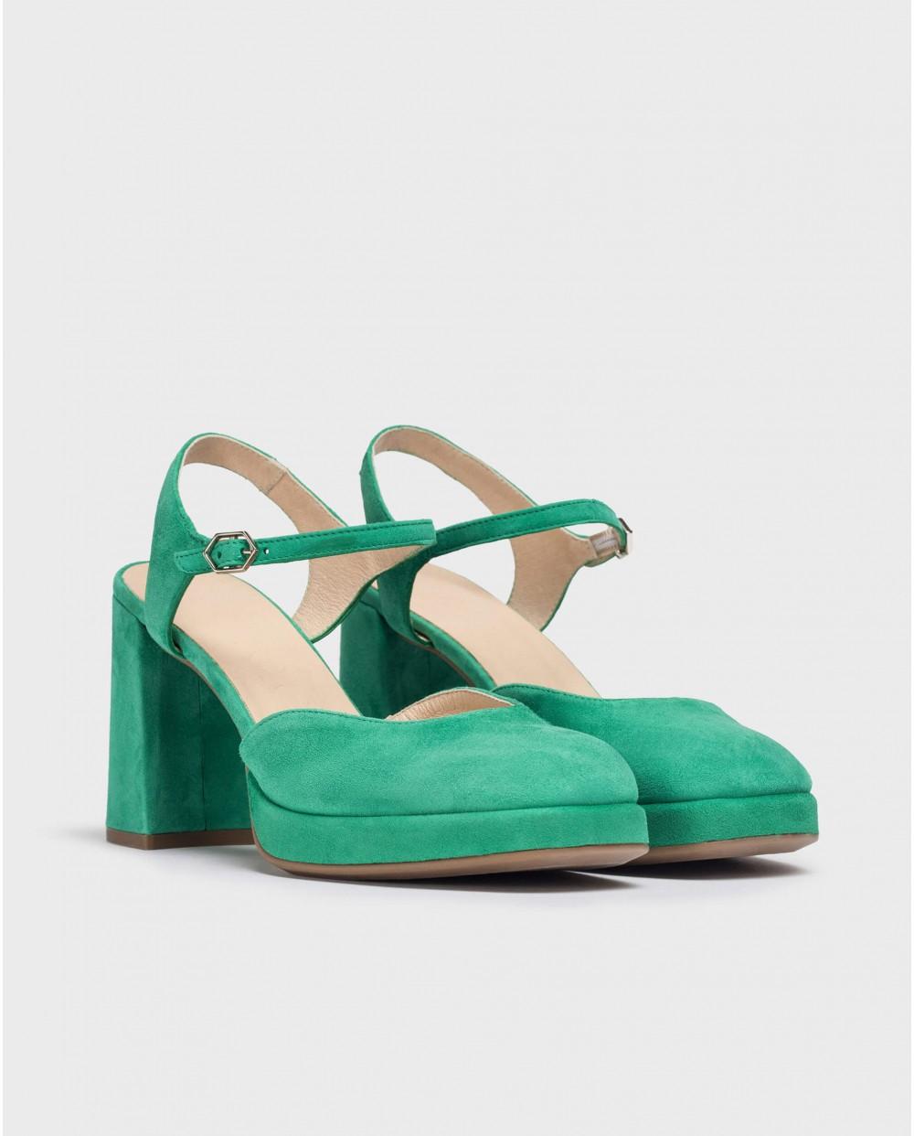 wonders Zapato BLUE Verde Rebajas online