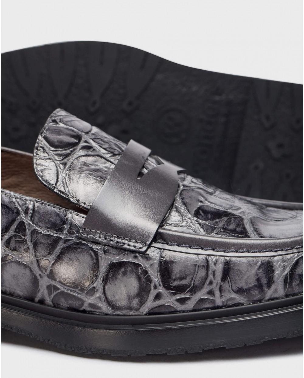 wonders Mocasines NED Gris Últimos 2 días