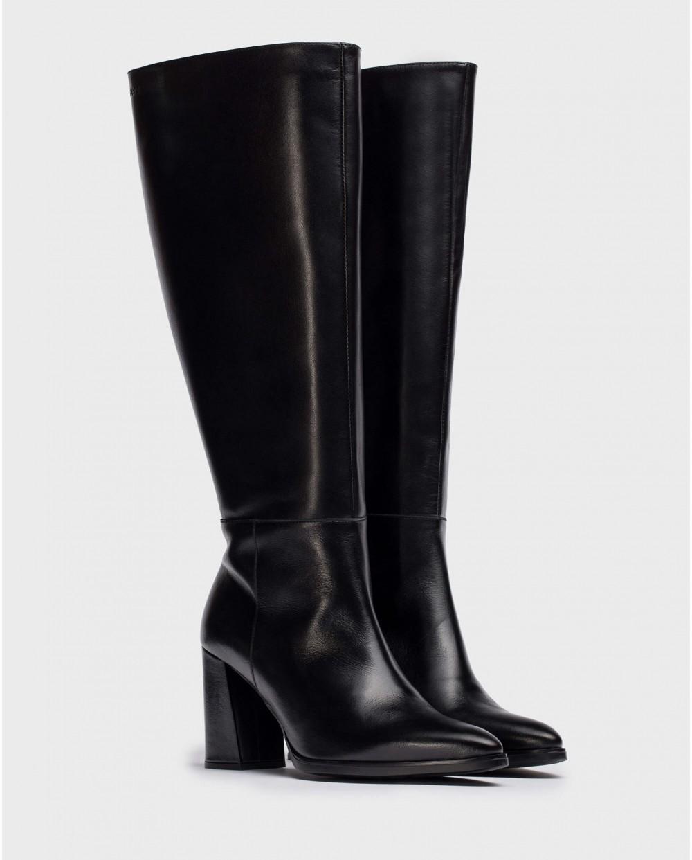 wonders Botas XL JEAN Negras Outlet