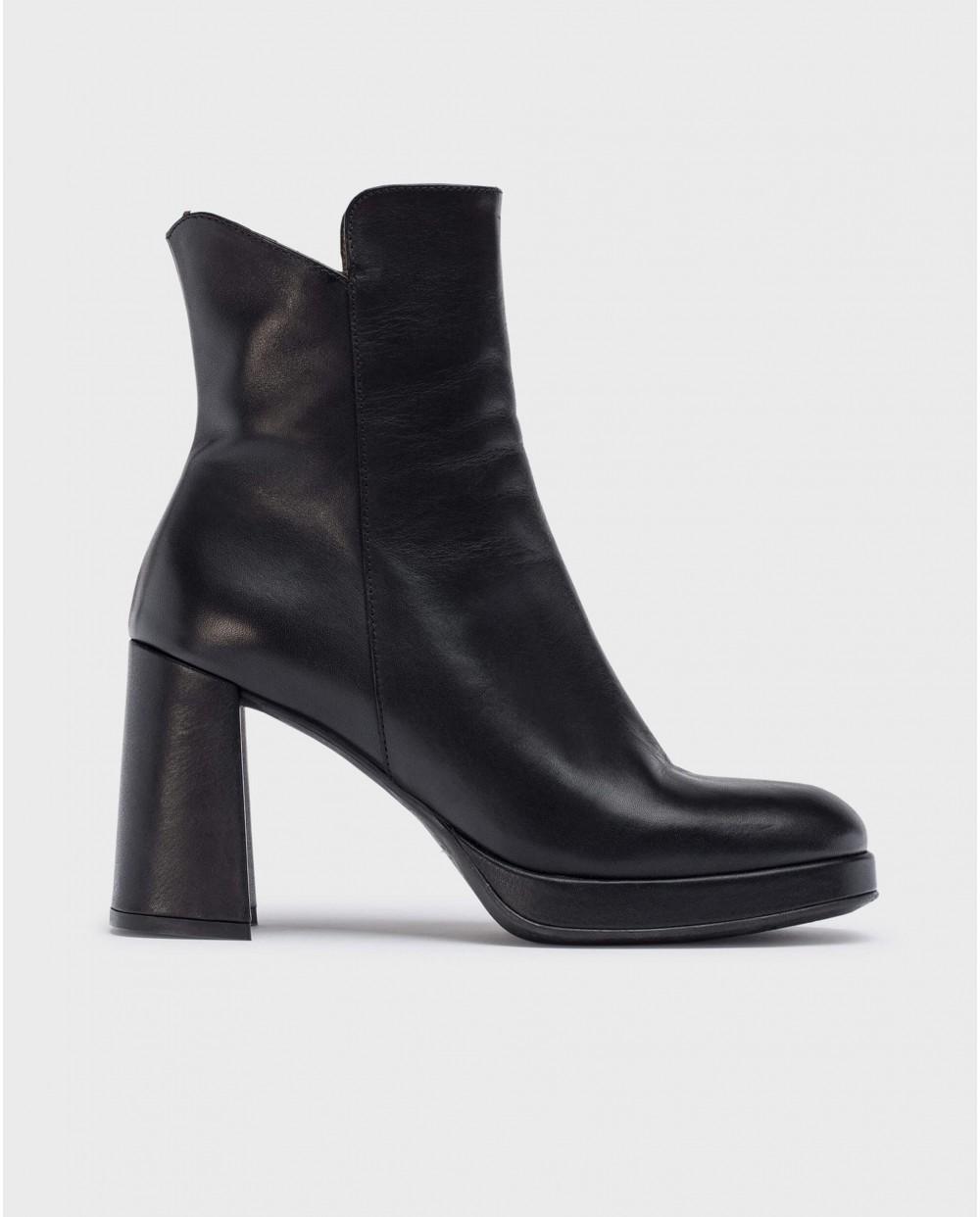 wonders Botín SANTO negro Outlet online