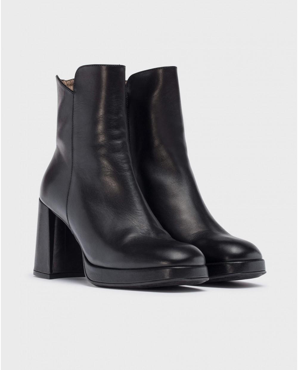wonders Botín SANTO negro Outlet online