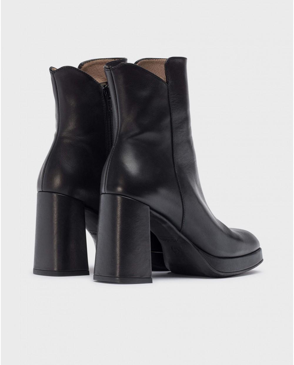 wonders Botín SANTO negro Outlet online