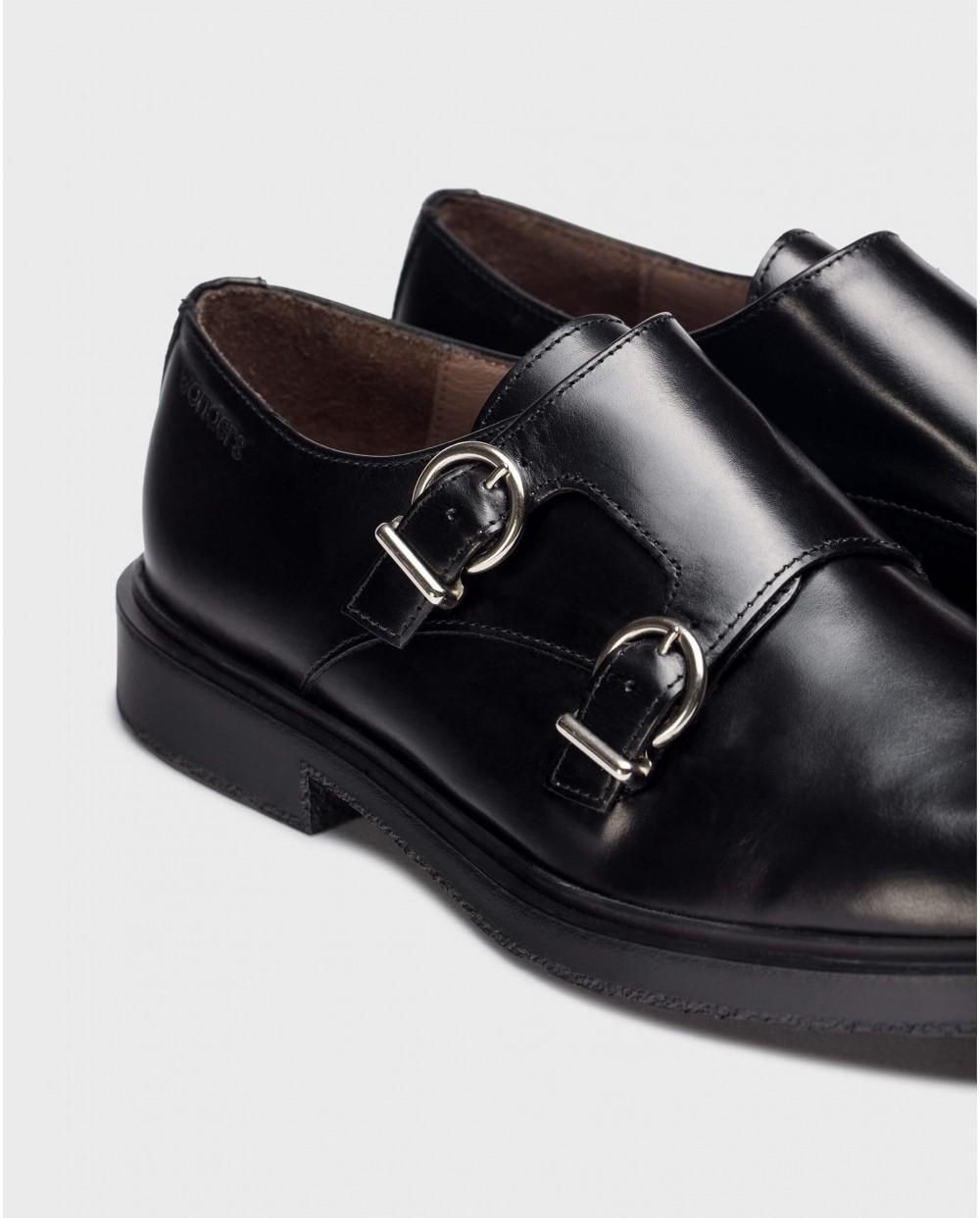 wonders Mocasines ANDERSON Negros Rebajas baratas
