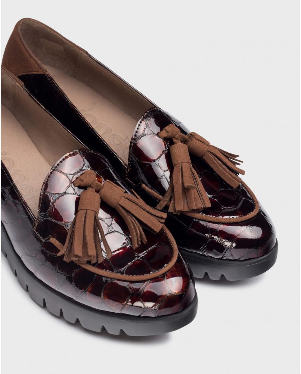 wonders Mocasines SIMONE Marrones Descuento