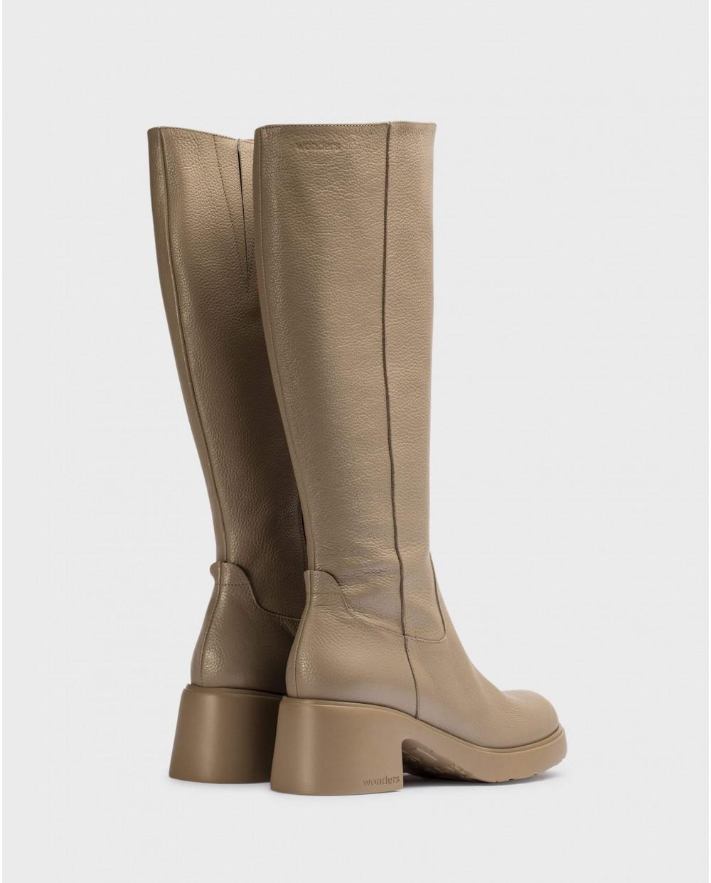 wonders Botas NOA Marrones Tienda
