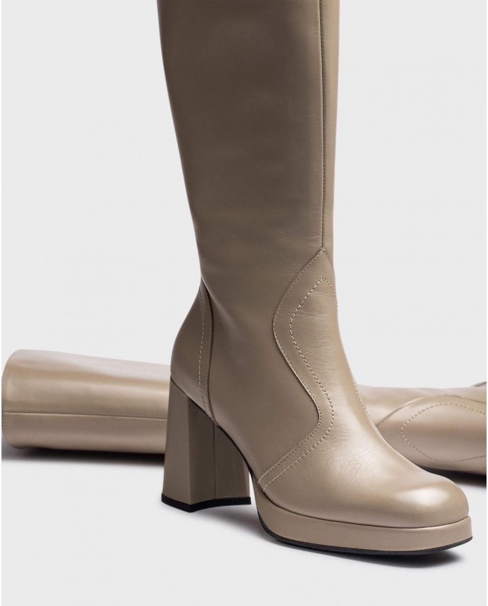 wonders Botas MARTÍN Marrones Tienda