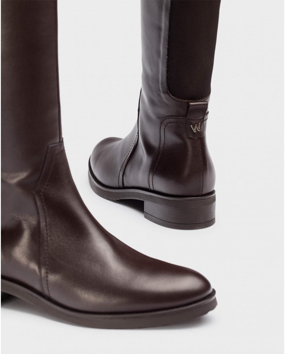 wonders Botas CORINA Marrones Mejor oferta