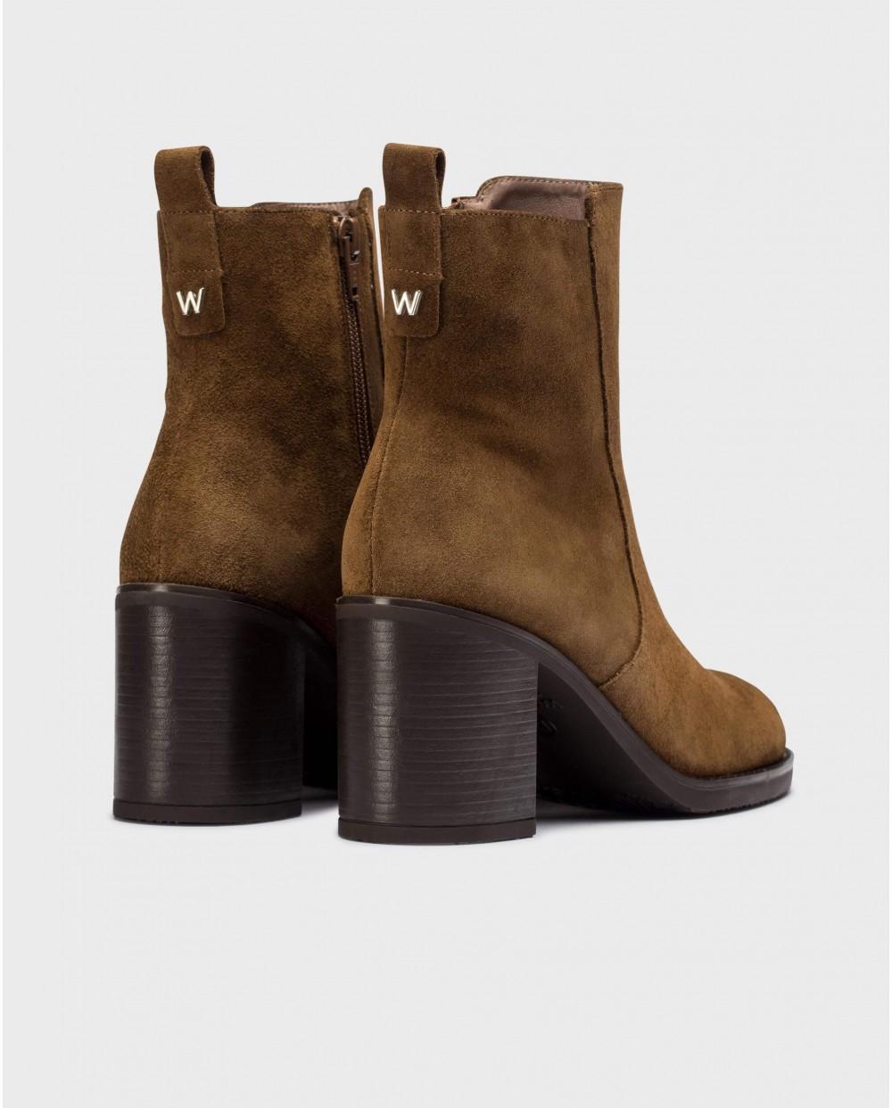 wonders Botines MARLENE Marrones Rebajas online