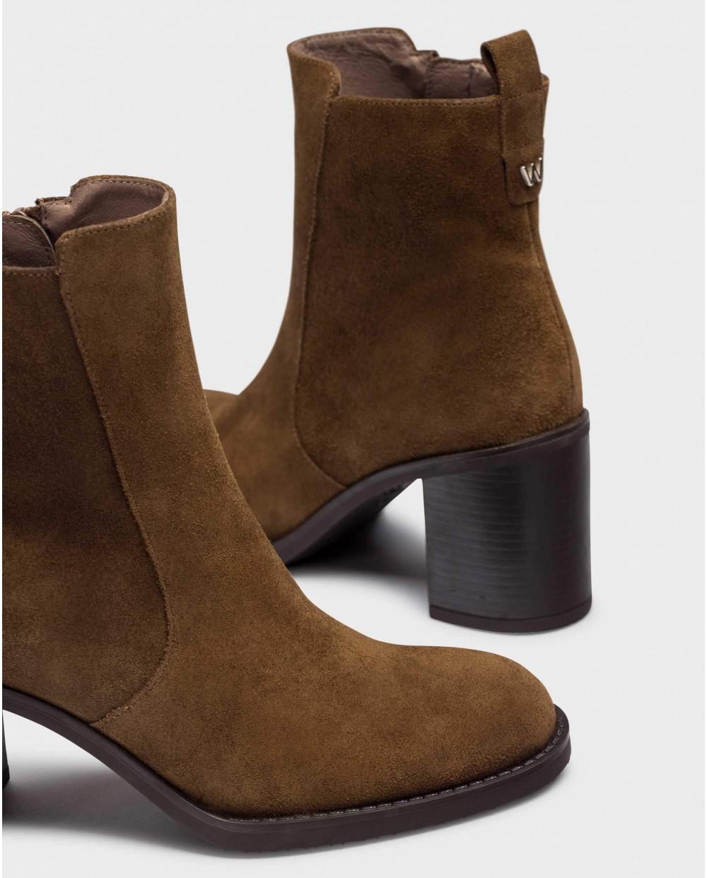 wonders Botines MARLENE Marrones Rebajas online