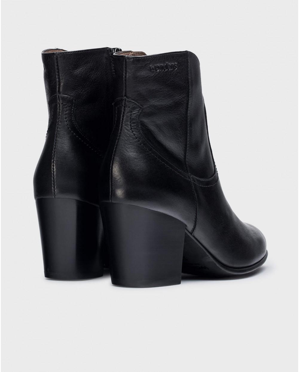 wonders Botines CANE Negros Envío gratis
