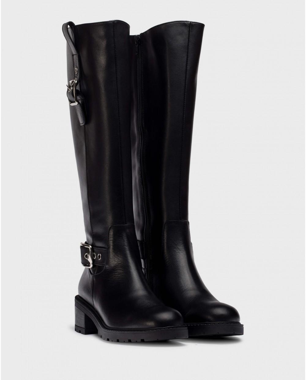 wonders Botas ISOLDA Negras Precio de fábrica