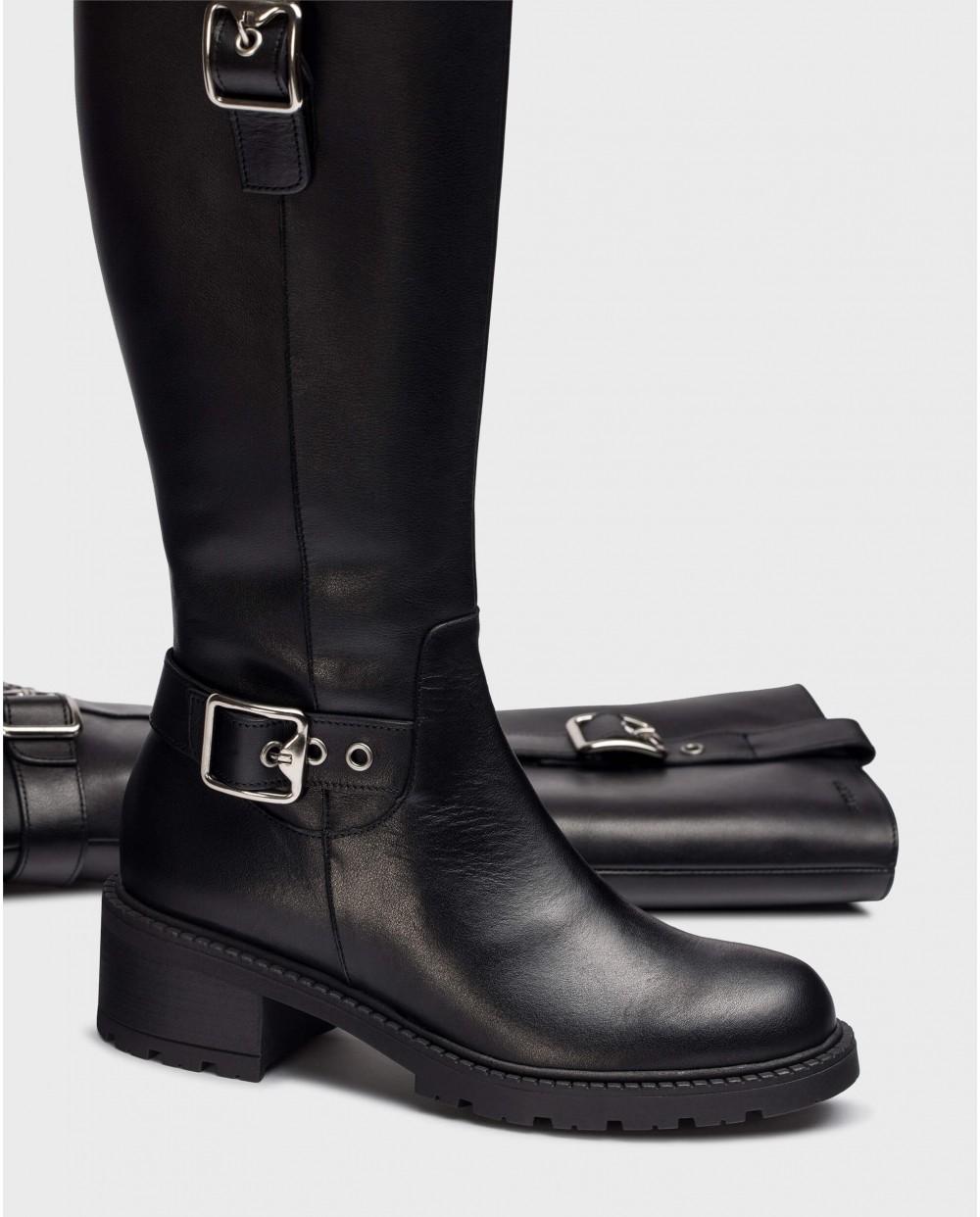 wonders Botas ISOLDA Negras Precio de fábrica