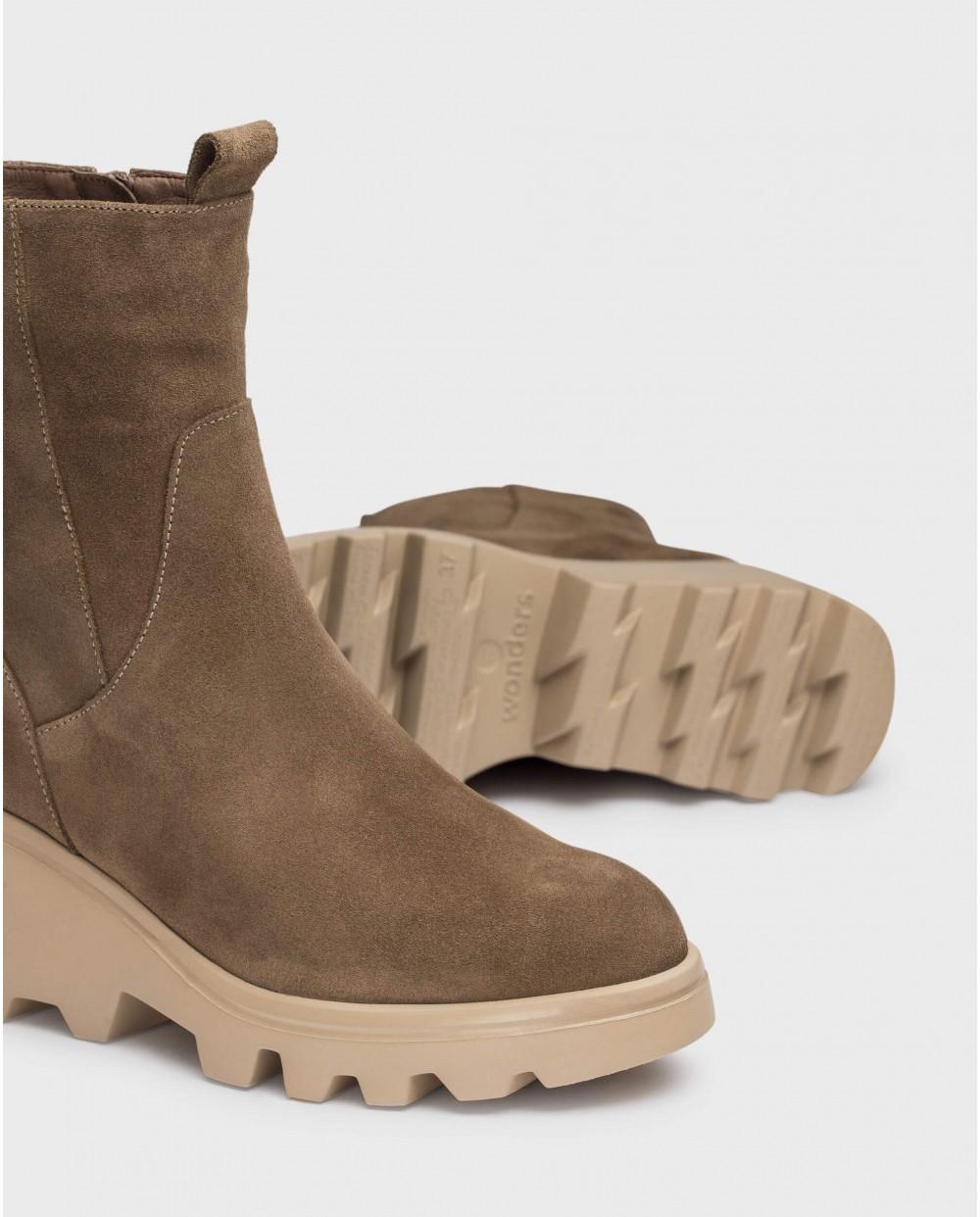 wonders Botines LEEDS Marrones Promoción por tiempo limitado
