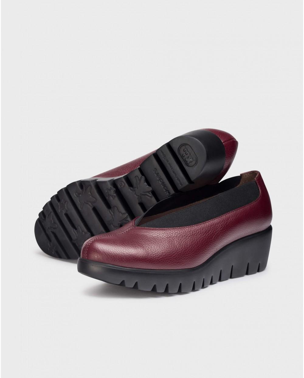 wonders Zapato AGADIR Burdeos Superdescuento