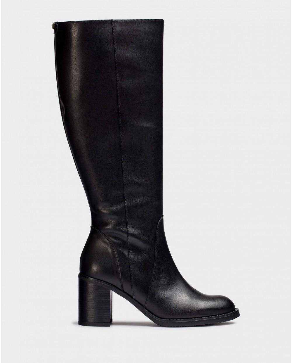 wonders Botas XL LUCA Negras Descuentos del mes