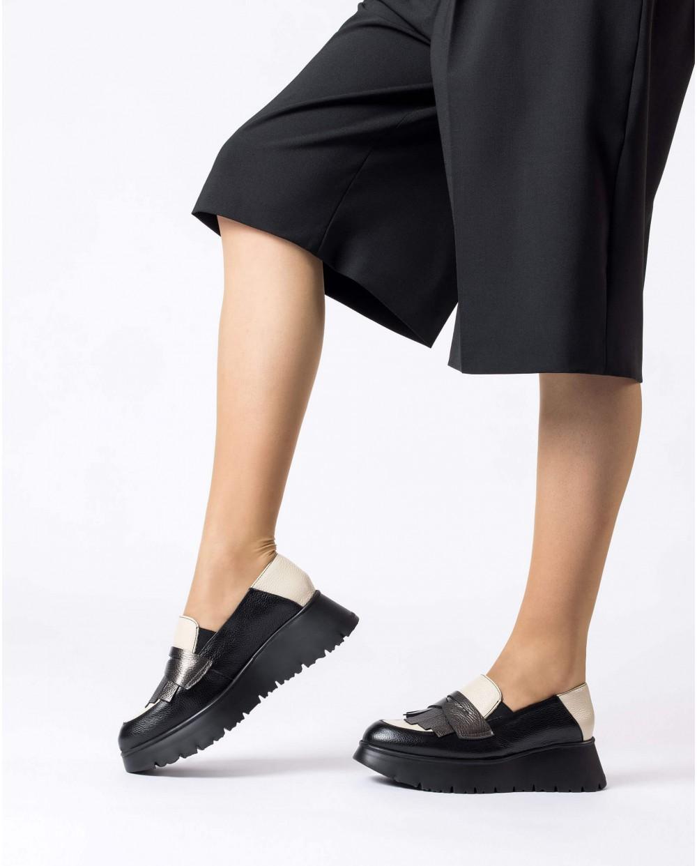 wonders Mocasines MEDIANOCHE Plomo Precio ultrabajo