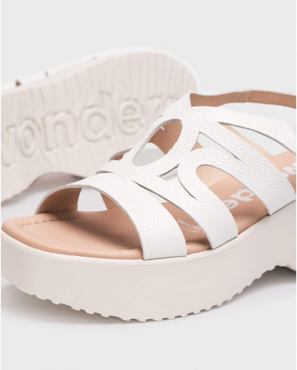 wonders Sandalias Lisa blanco En línea