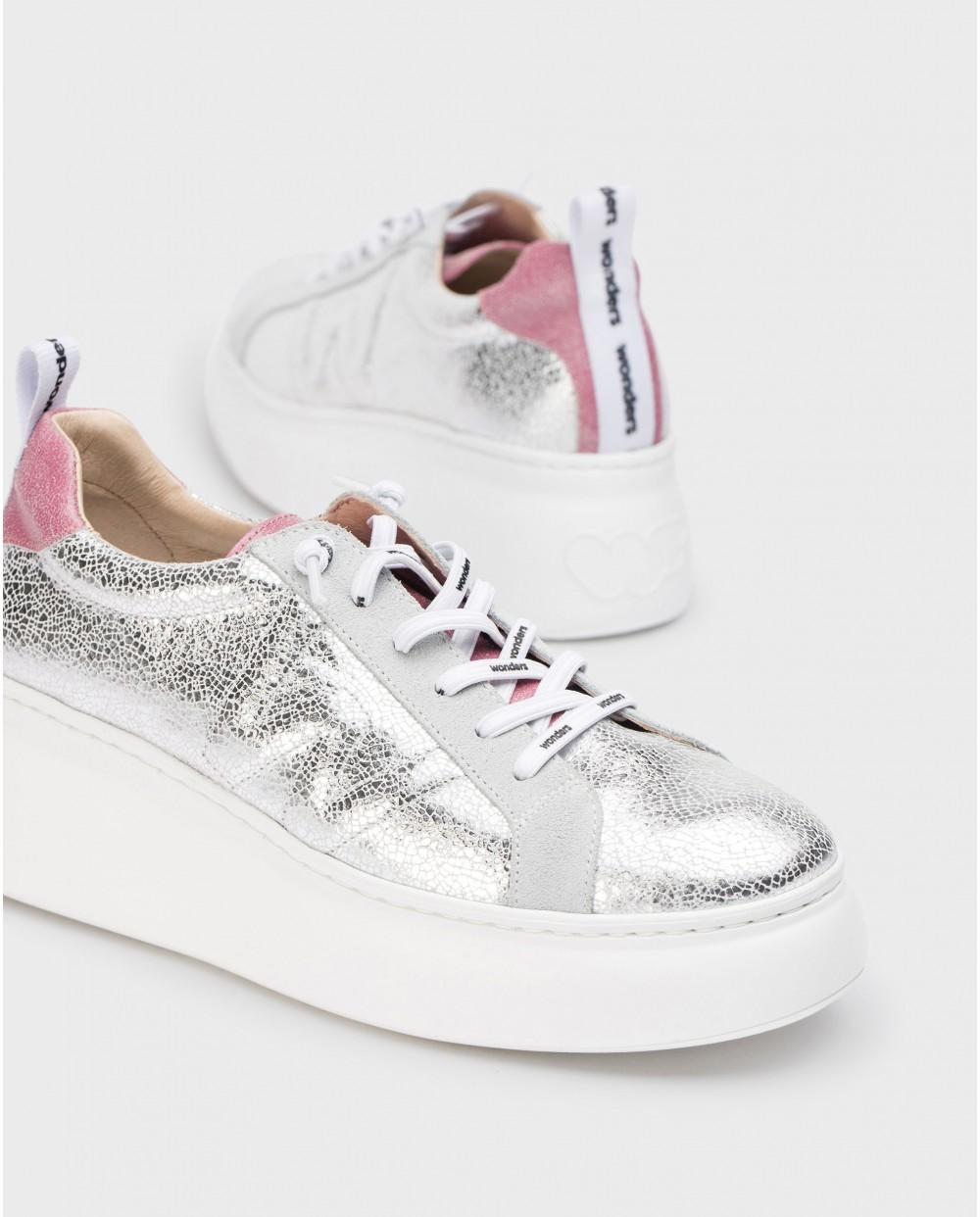 wonders Deportivas DORITA Plata Outlet