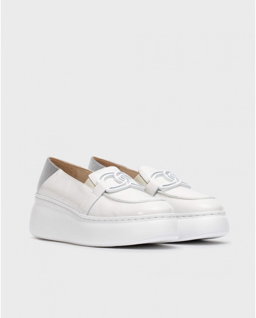 wonders Mocasines VIENA Blancos Rebajas