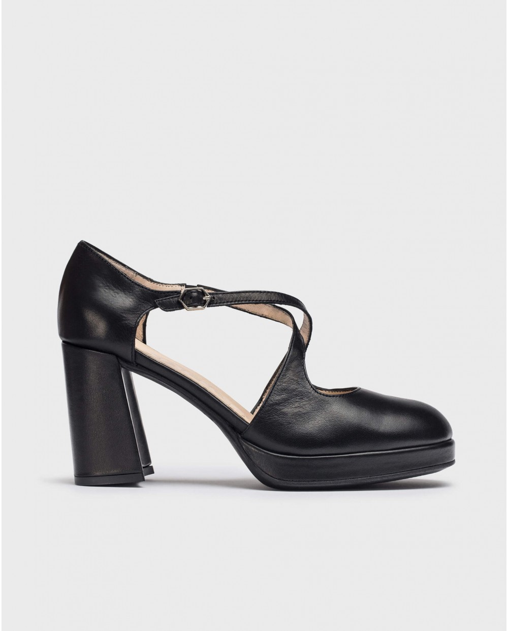 wonders Tacones TAKI Negros En oferta