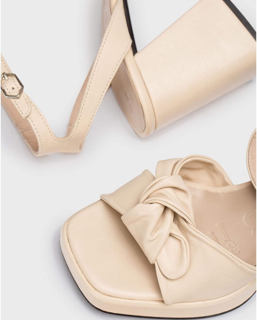 wonders Sandalias HELP Natural Gran oferta