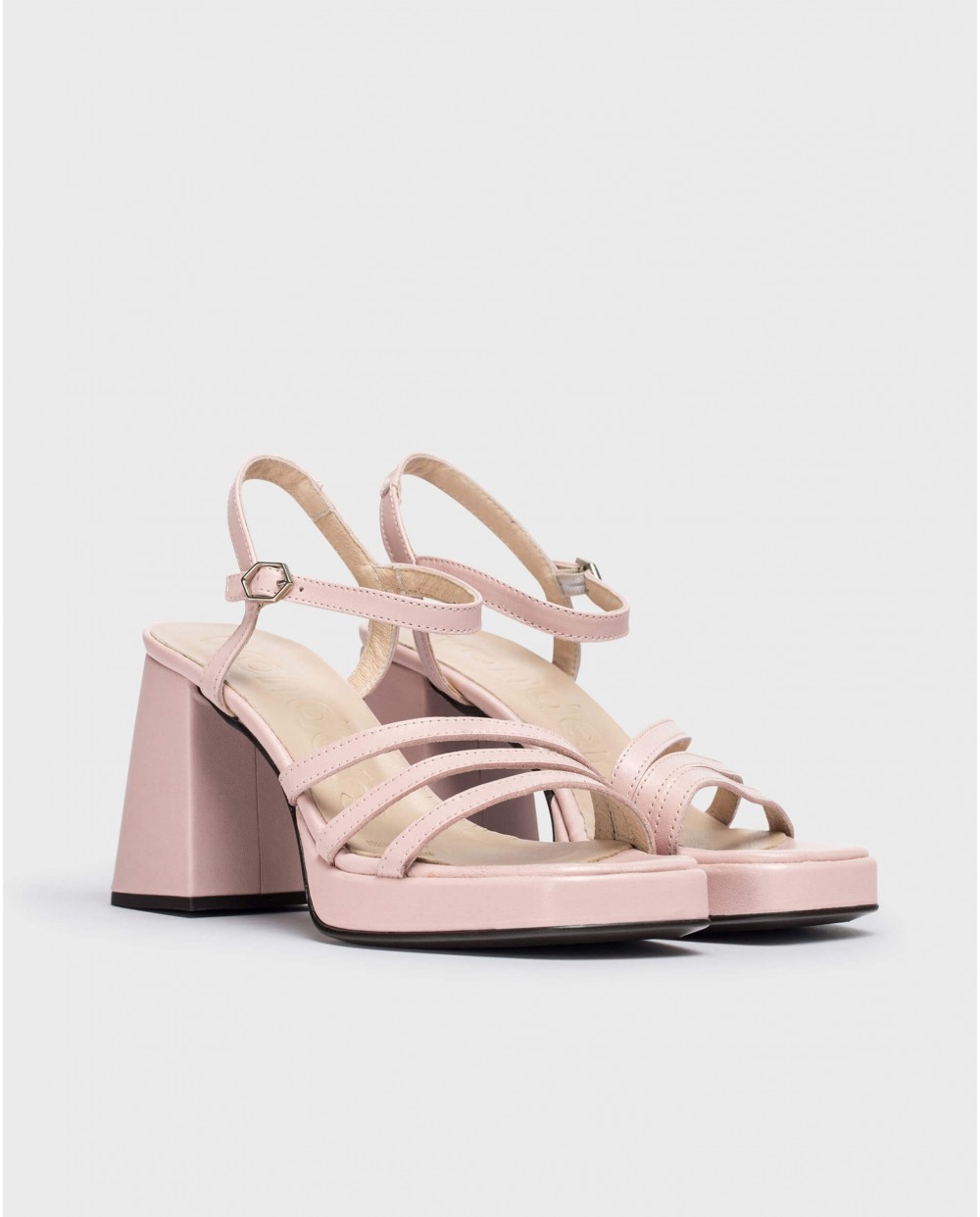 wonders Sandalias LOVE Rosas Rebajas baratas