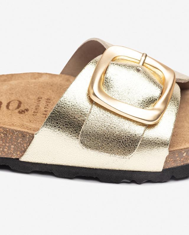 yokono Sandalia plana JERBA-114 dorado Última moda