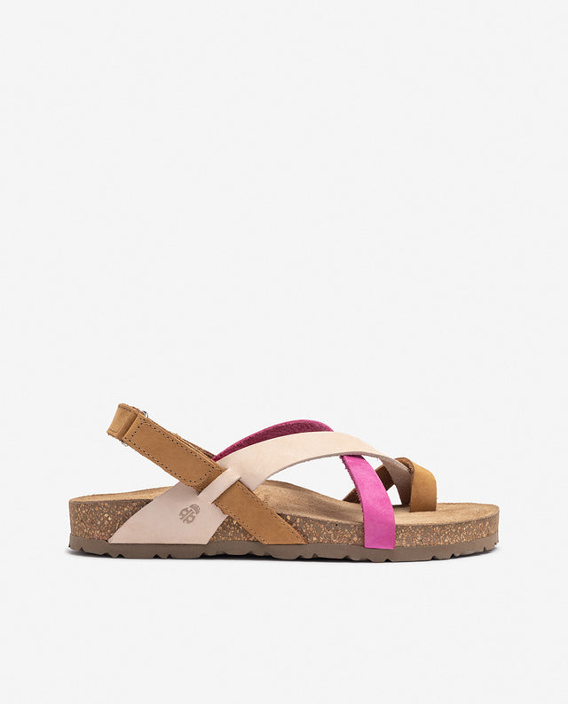 yokono Sandalia plana JERBA-718 rosa 2025