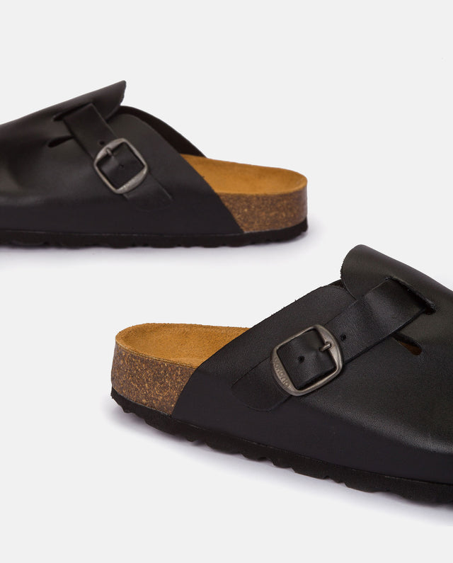 yokono Zapato plano Zueco 599 negro Precio de fábrica