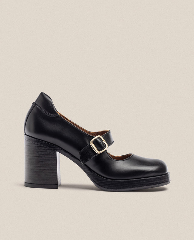 yokono Zapato de tacón KOLIN-010 negro Oferta especial de fábrica