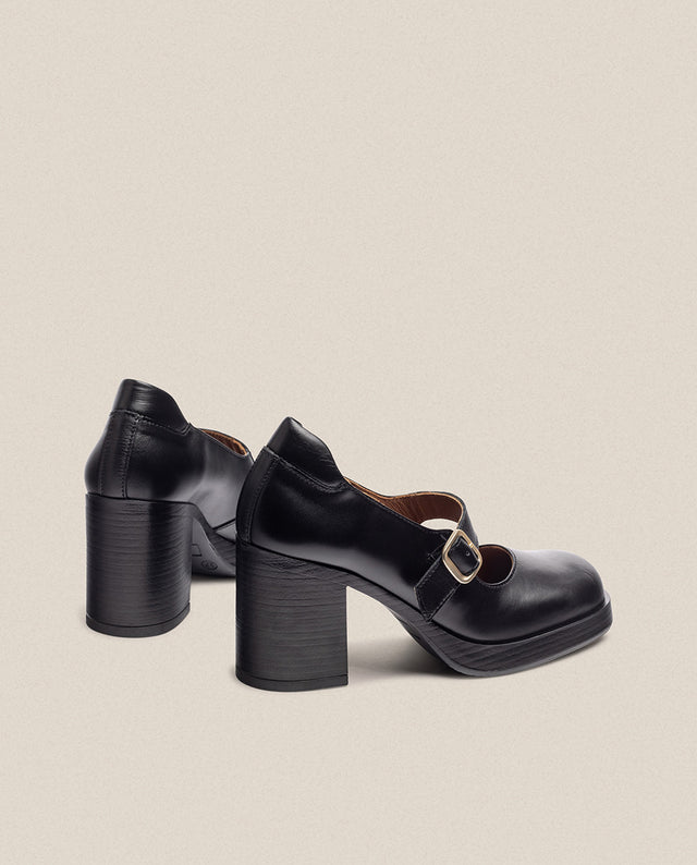 yokono Zapato de tacón KOLIN-010 negro Oferta especial de fábrica