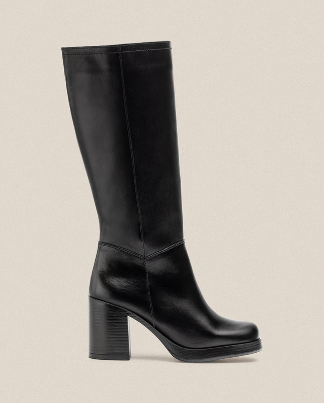 yokono Bota de tacón KOLIN-008 negro Grandes ahorros