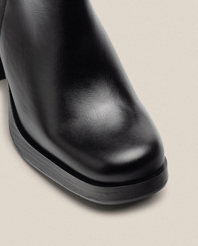 yokono Bota de tacón KOLIN-008 negro Grandes ahorros