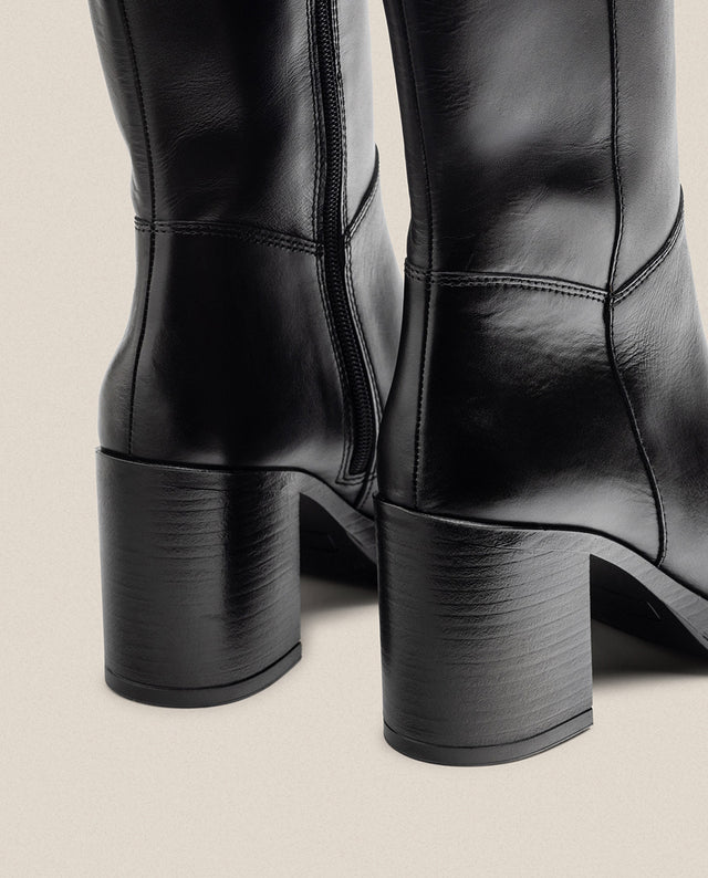 yokono Bota de tacón KOLIN-008 negro Grandes ahorros