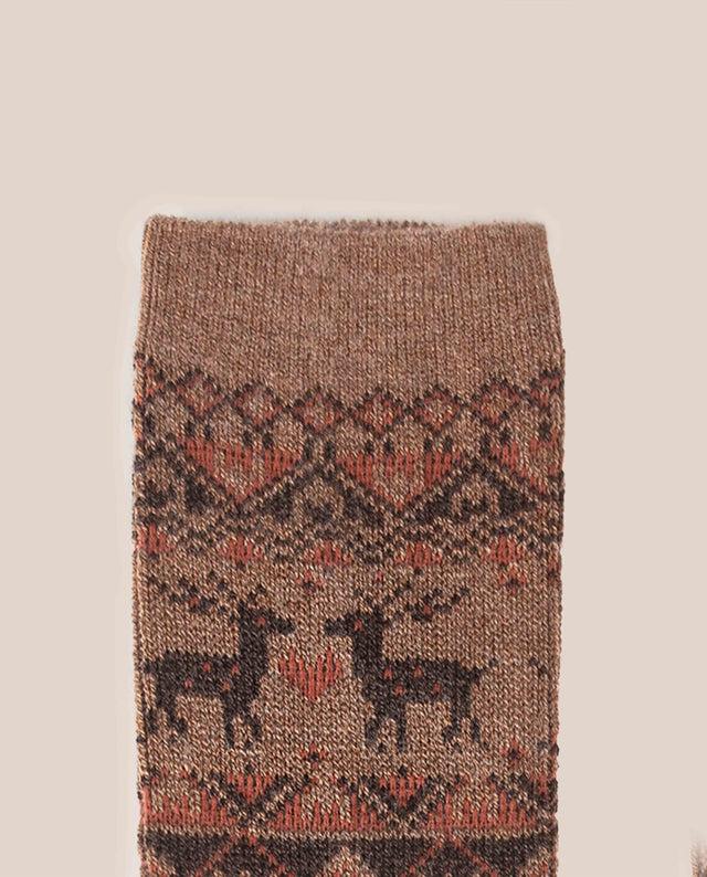 yokono Calcetín Reno Camel Rebajas baratas