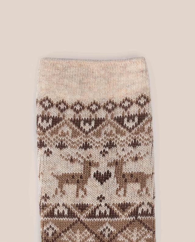 yokono Calcetín Reno Beige Rebajas de fábrica